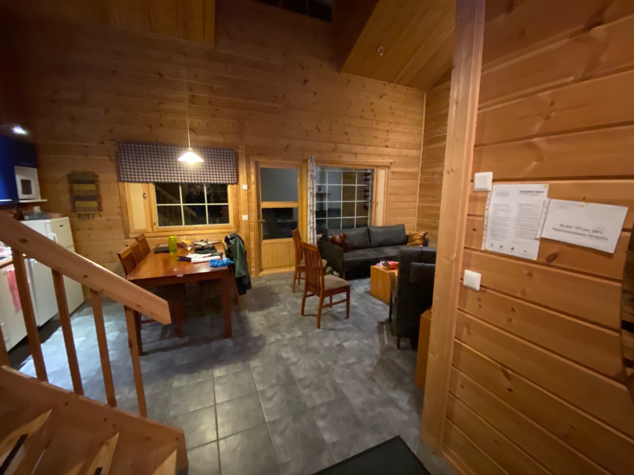 Kitchen and Living Room